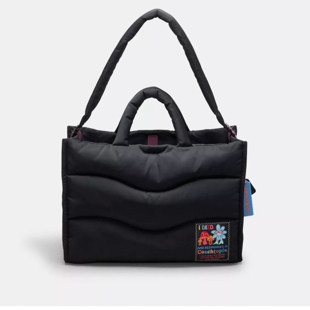 Coach “Coachtopia”Mini-Tote Crossbody Bag-Limited Edition